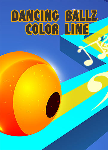 Full version of Android Time killer game apk Dancing ballz: Color line for tablet and phone.