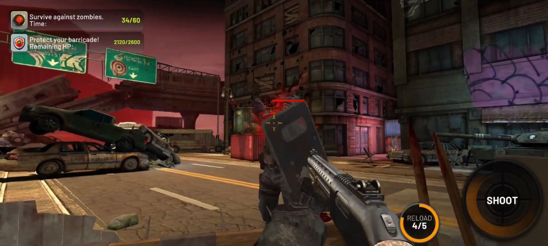 Full version of Android apk Deadlander: FPS Zombie Game for tablet and phone.