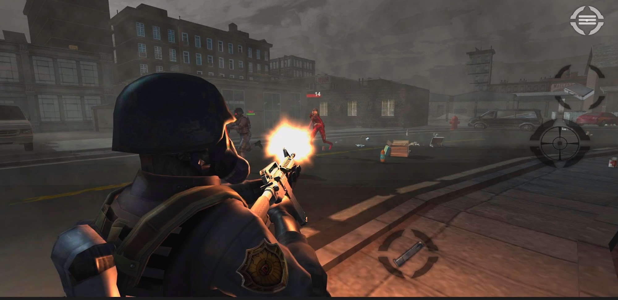 Full version of Android Zombie shooters game apk Delta Team: Operation Phoenix for tablet and phone.