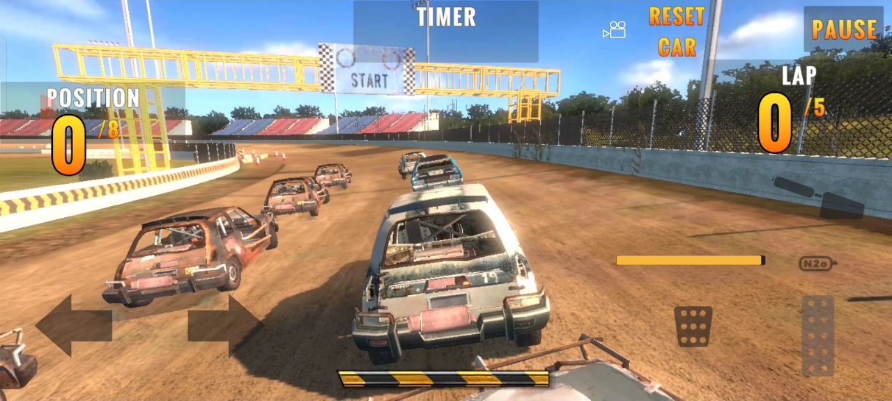 Full version of Android Racing game apk Derby King for tablet and phone.