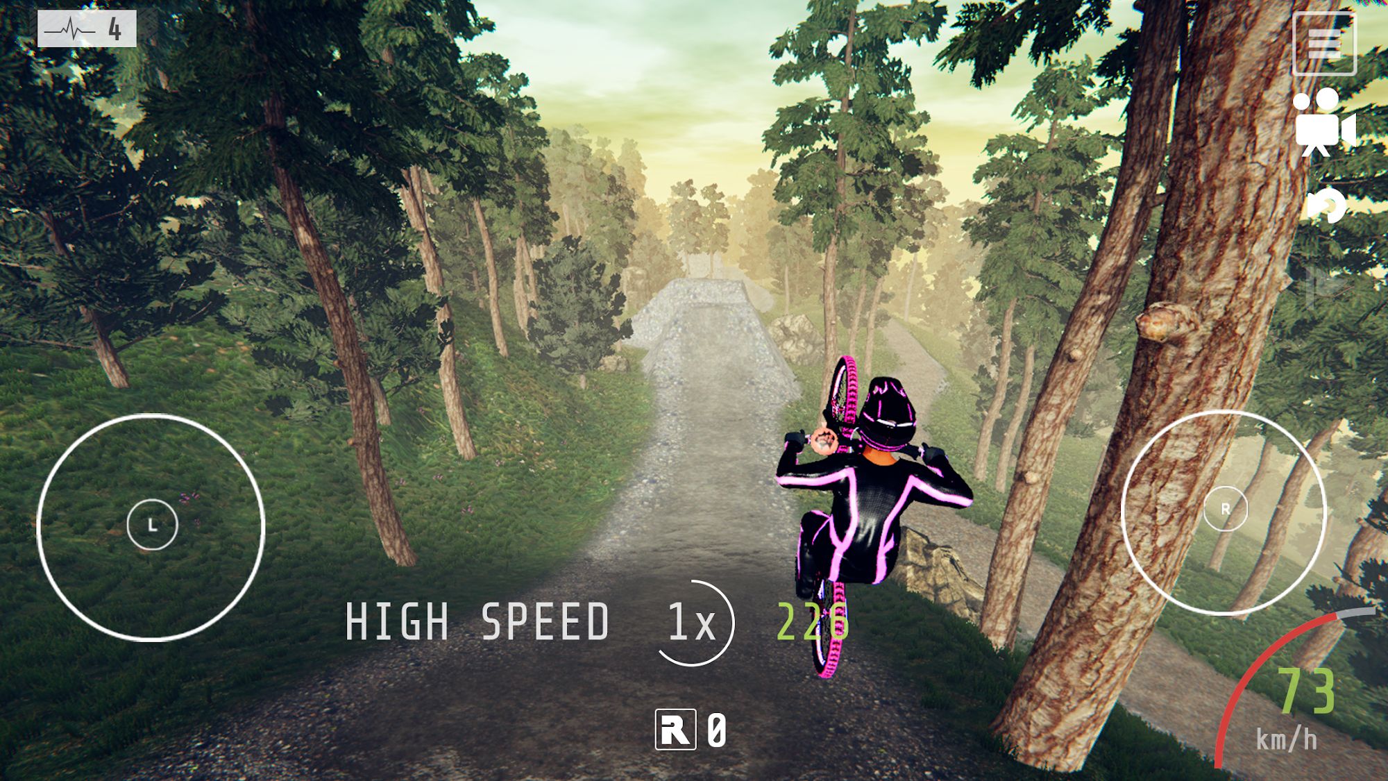 Full version of Android Cycling game apk Descenders for tablet and phone.