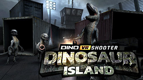 Full version of Android First-person shooter game apk Dino VR shooter: Dinosaur hunter jurassic island for tablet and phone.