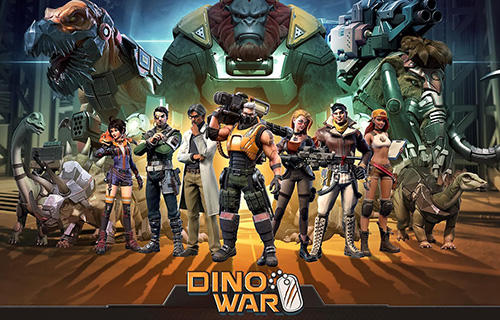Full version of Android Dinosaurs game apk Dino war for tablet and phone.