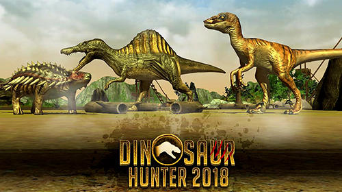 Full version of Android  game apk Dinosaur hunter 2018 for tablet and phone.