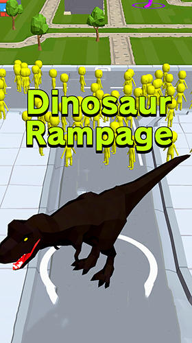 Full version of Android Action game apk Dinosaur rampage for tablet and phone.