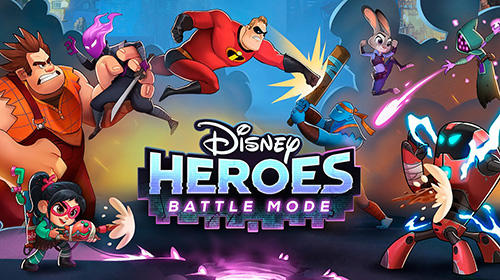 Full version of Android By animated movies game apk Disney heroes: Battle mode for tablet and phone.