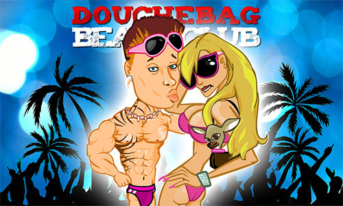 Full version of Android Classic adventure games game apk Douchebag: Beach club for tablet and phone.