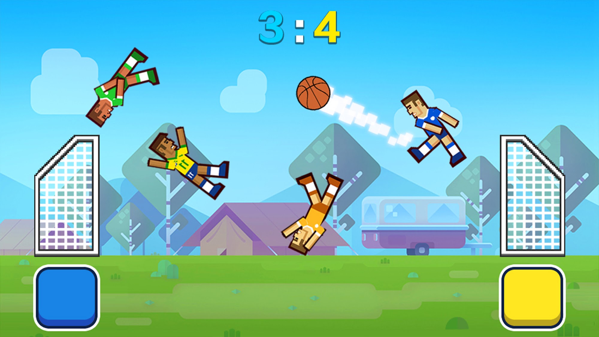 Full version of Android Pixel art game apk Droll Soccer for tablet and phone.