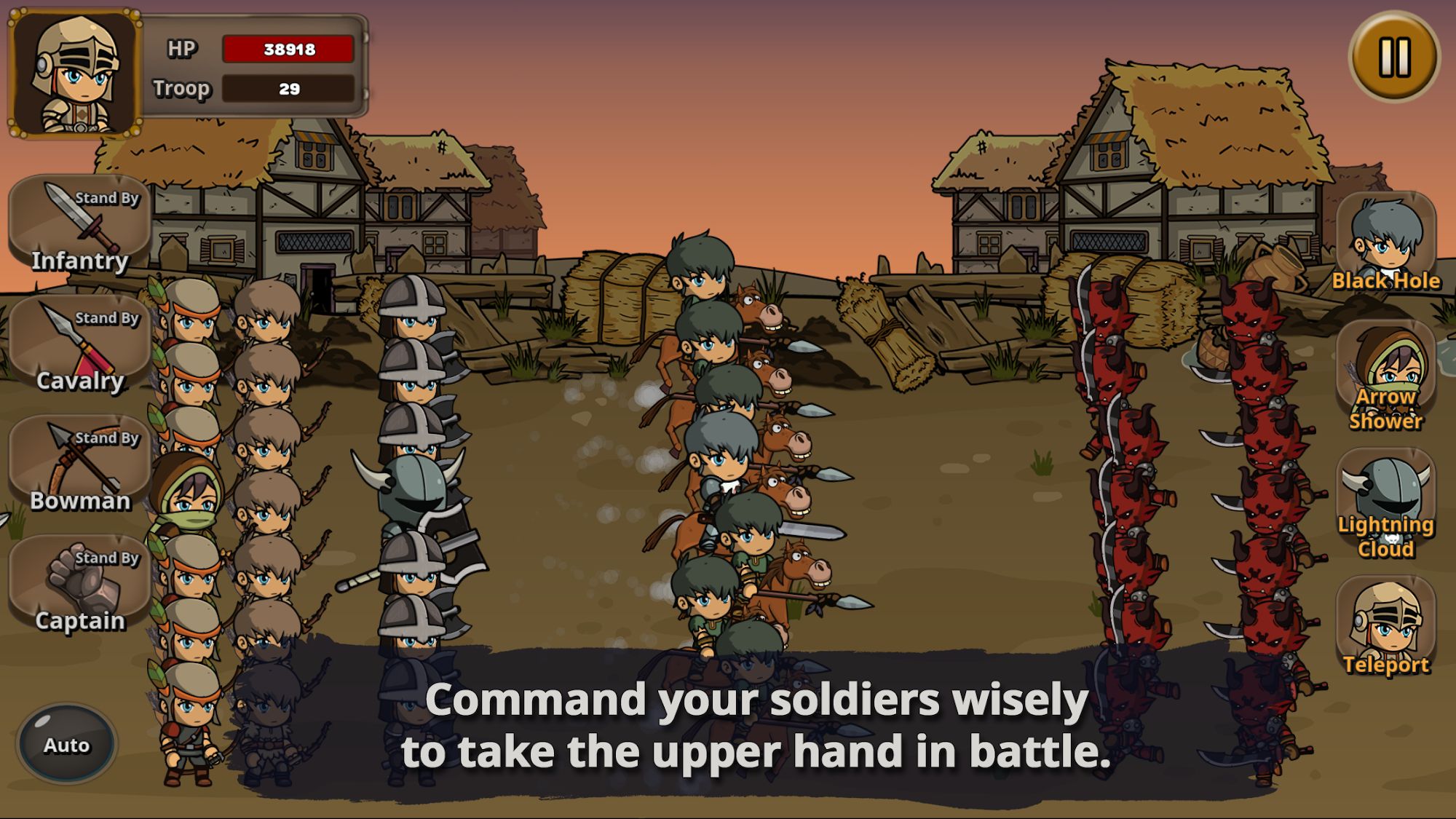 Full version of Android RPG game apk E-Rank Soldier for tablet and phone.