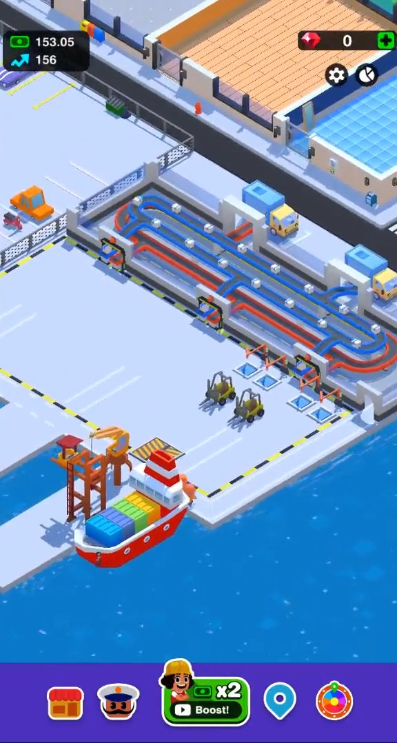 Download Idle Port Tycoon Android free game.
