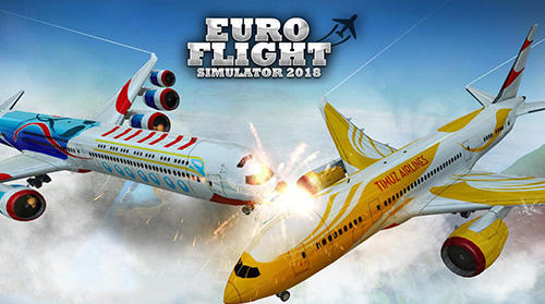Full version of Android Flight simulator game apk Euro flight simulator 2018 for tablet and phone.