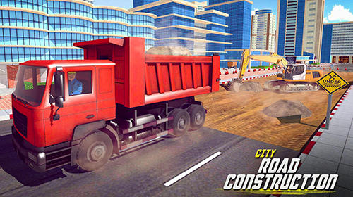 Full version of Android  game apk Excavator digging: Road construction simulator 3D for tablet and phone.