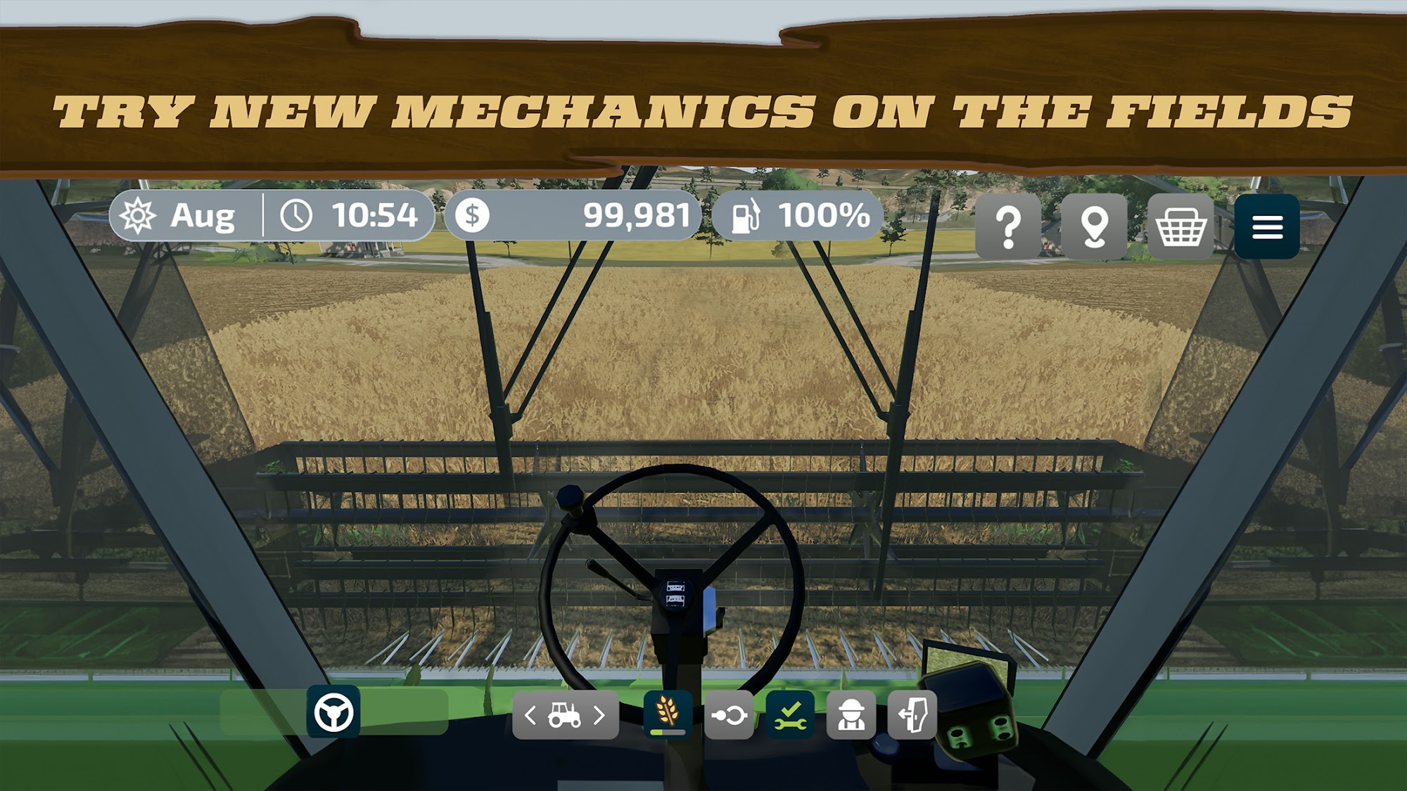 Full version of Android Simulation game apk Farming Simulator 23 NETFLIX for tablet and phone.