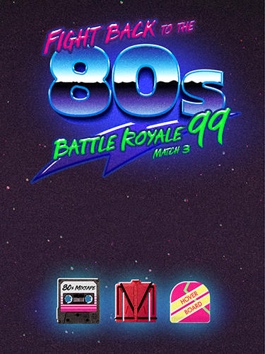Full version of Android Match 3 game apk Fight back to the 80's: Match 3 battle royale for tablet and phone.