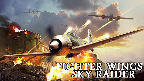 Full version of Android Planes game apk Fighter wings: Sky raider for tablet and phone.