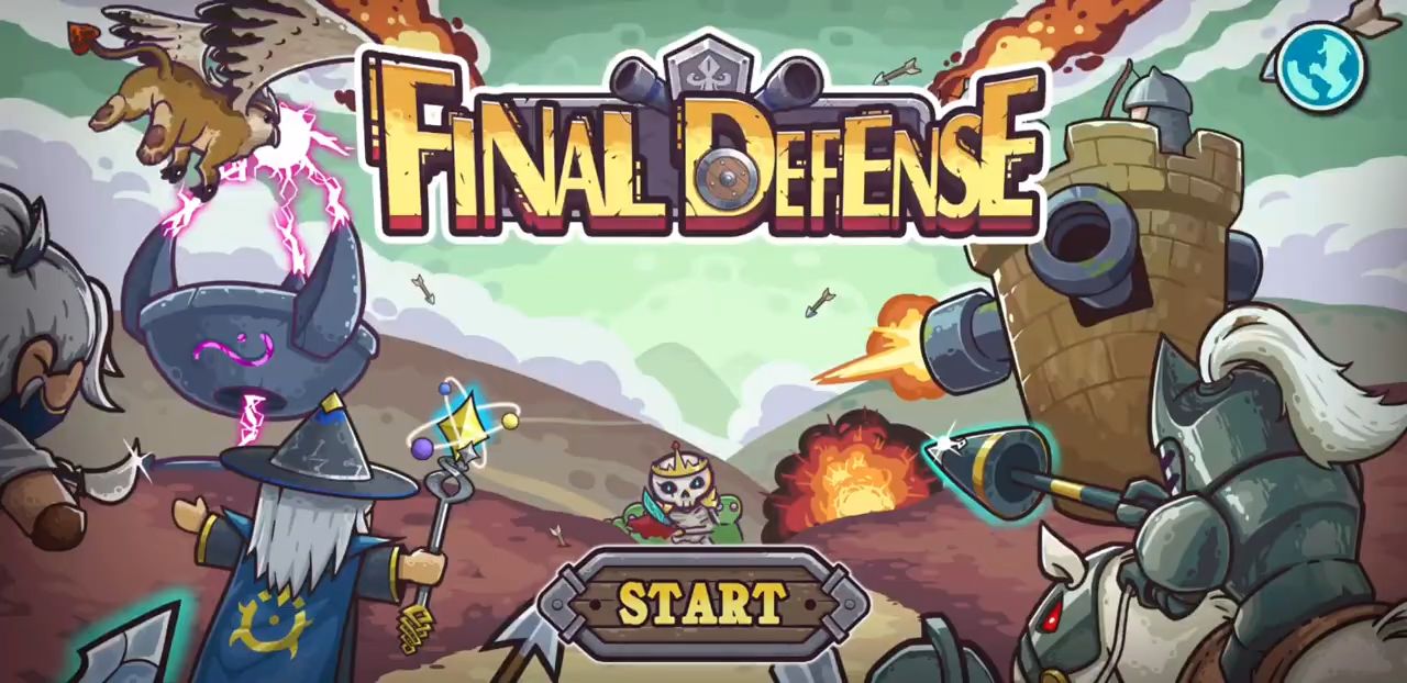 Full version of Android TD game apk Final Defense for tablet and phone.