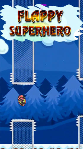 Full version of Android  game apk Flappy superhero for tablet and phone.