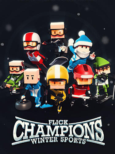 Full version of Android Multiplayer game apk Flick champions winter sports for tablet and phone.
