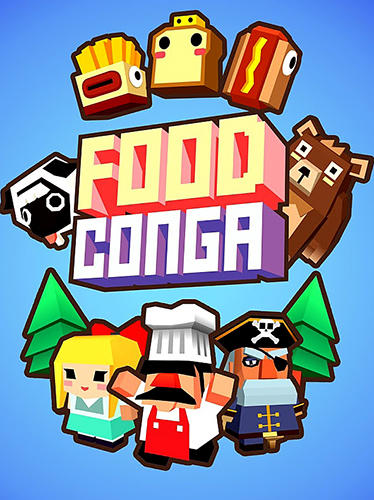Download Food conga Android free game.