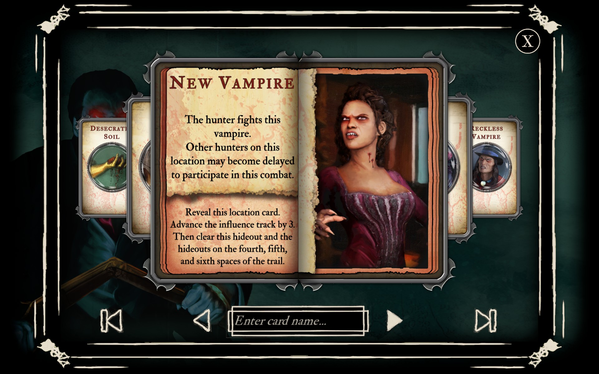 Full version of Android Board game apk Fury of Dracula: Digital Edition for tablet and phone.