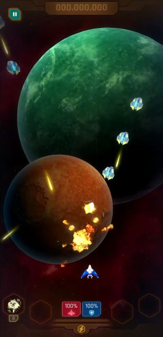 Full version of Android Space game apk Galaxy Splitter for tablet and phone.