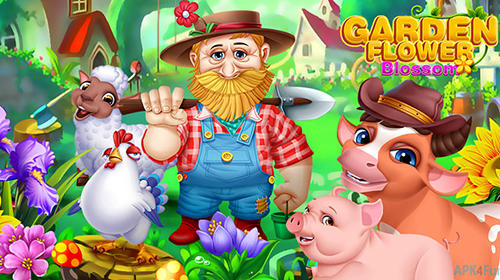 Full version of Android Match 3 game apk Garden flowers blossom for tablet and phone.