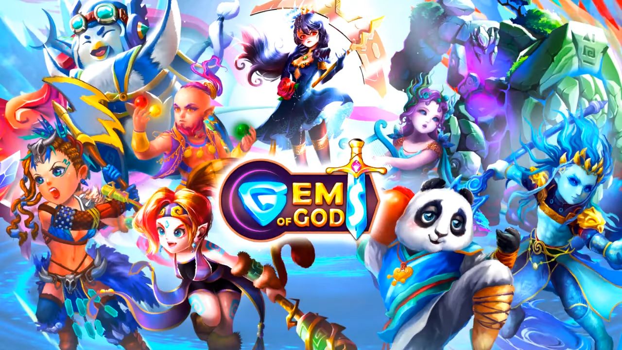 Full version of Android PvP game apk Gems of Gods for tablet and phone.