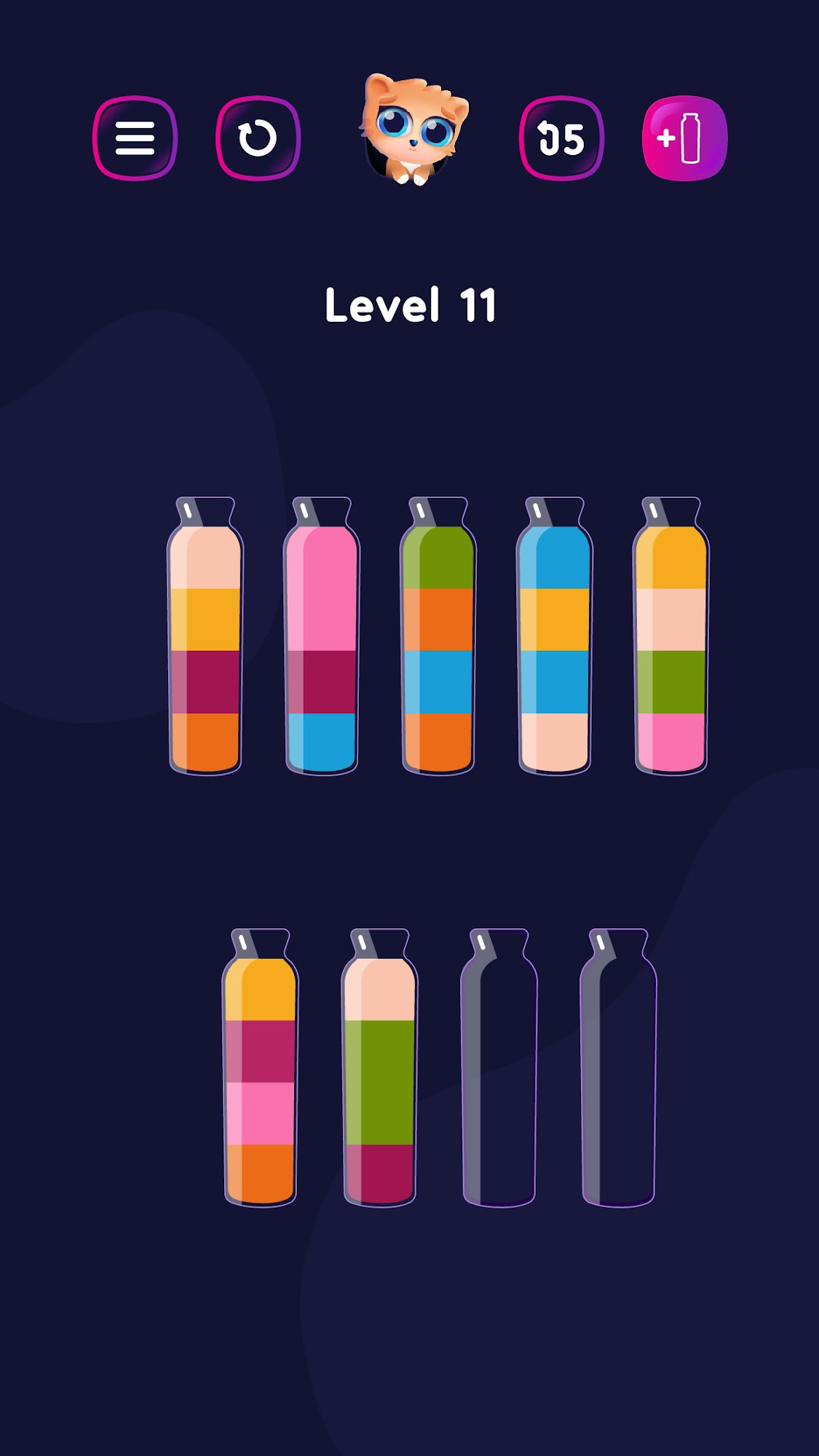 Full version of Android Logic game apk Get Color - Water Sort Puzzle for tablet and phone.