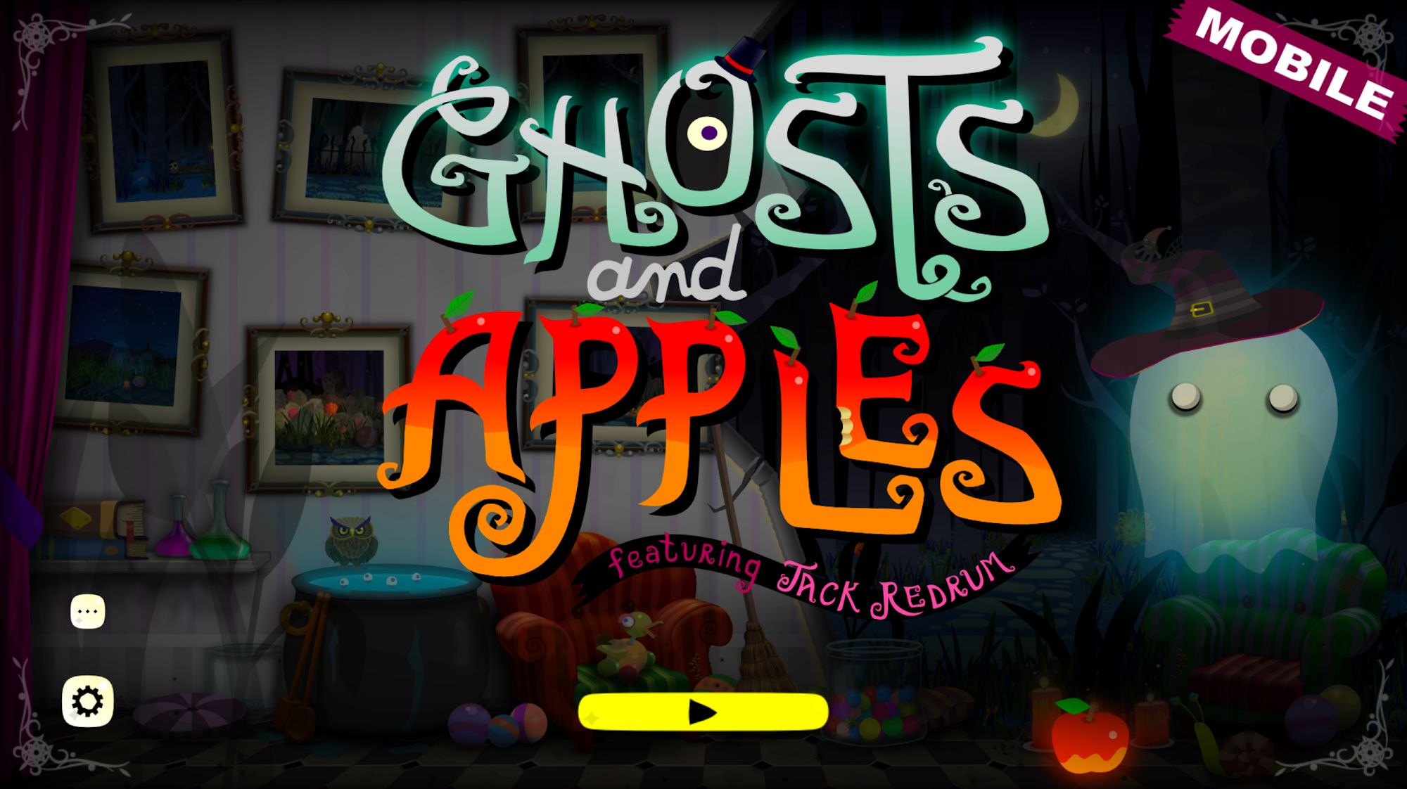Full version of Android Arcade game apk Ghosts and Apples Mobile for tablet and phone.