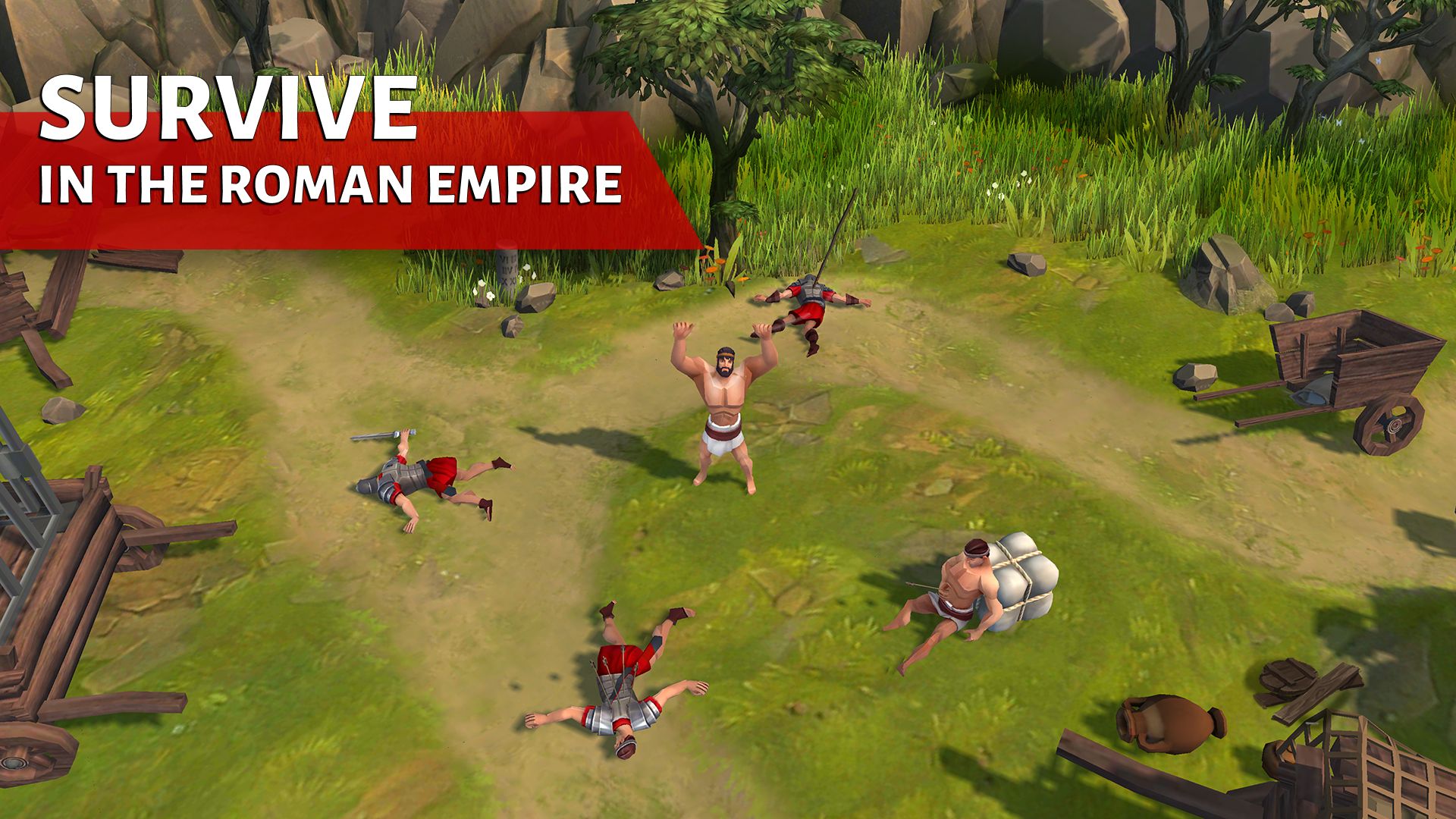 Full version of Android Historical game apk Gladiators: Survival in Rome for tablet and phone.