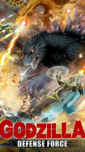 Full version of Android Online Strategy game apk Godzilla defense force for tablet and phone.