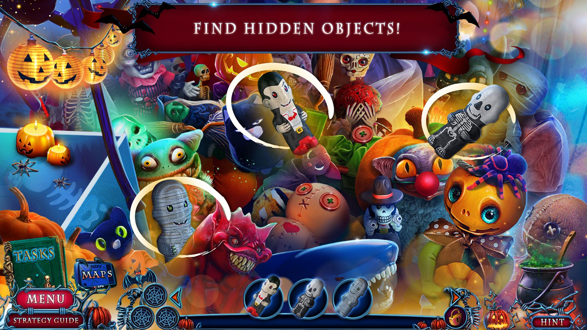 Full version of Android Adventure game apk Halloween Chronicles: Family for tablet and phone.