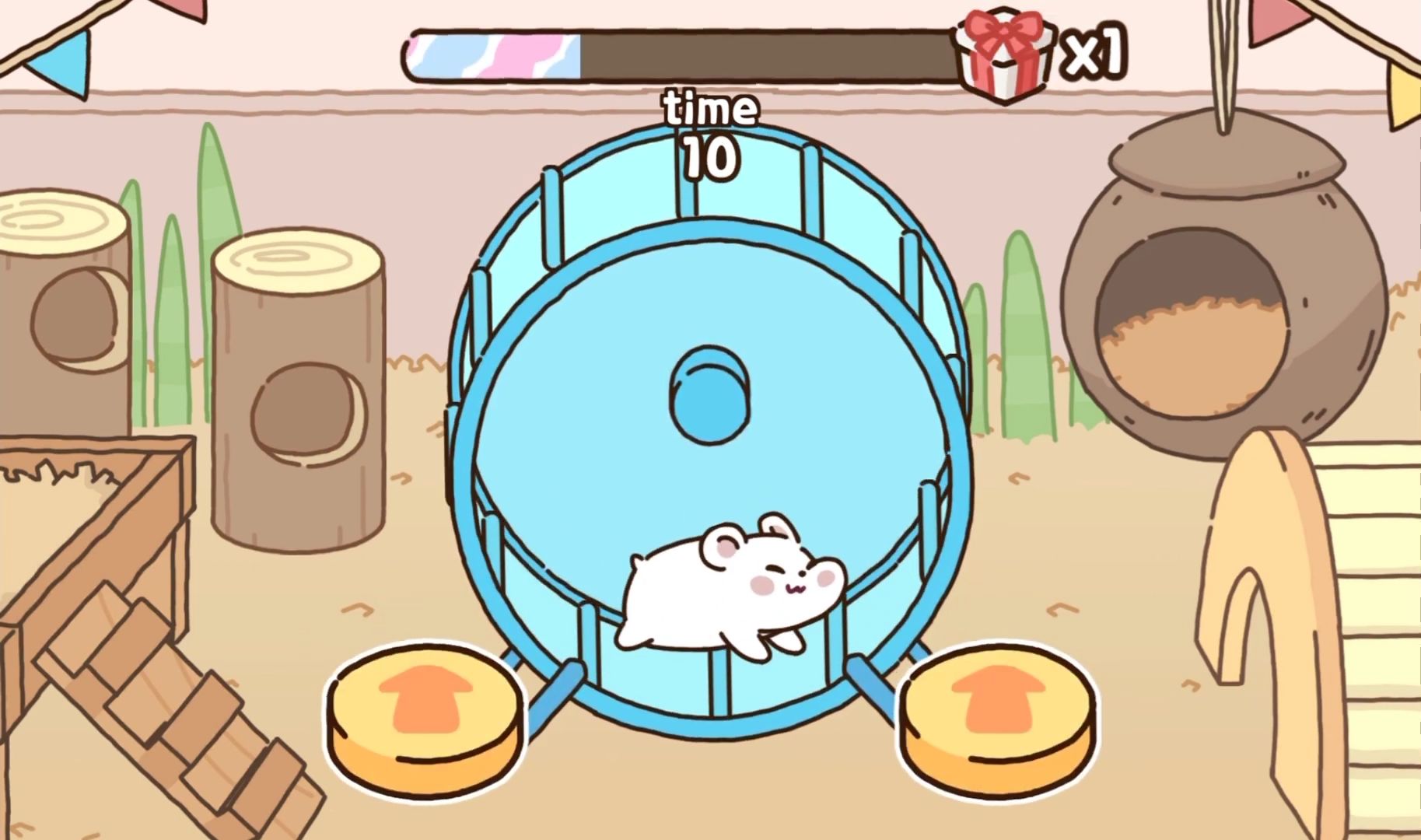 Full version of Android Management game apk Hamster Cookie Factory - Tycoon Game for tablet and phone.
