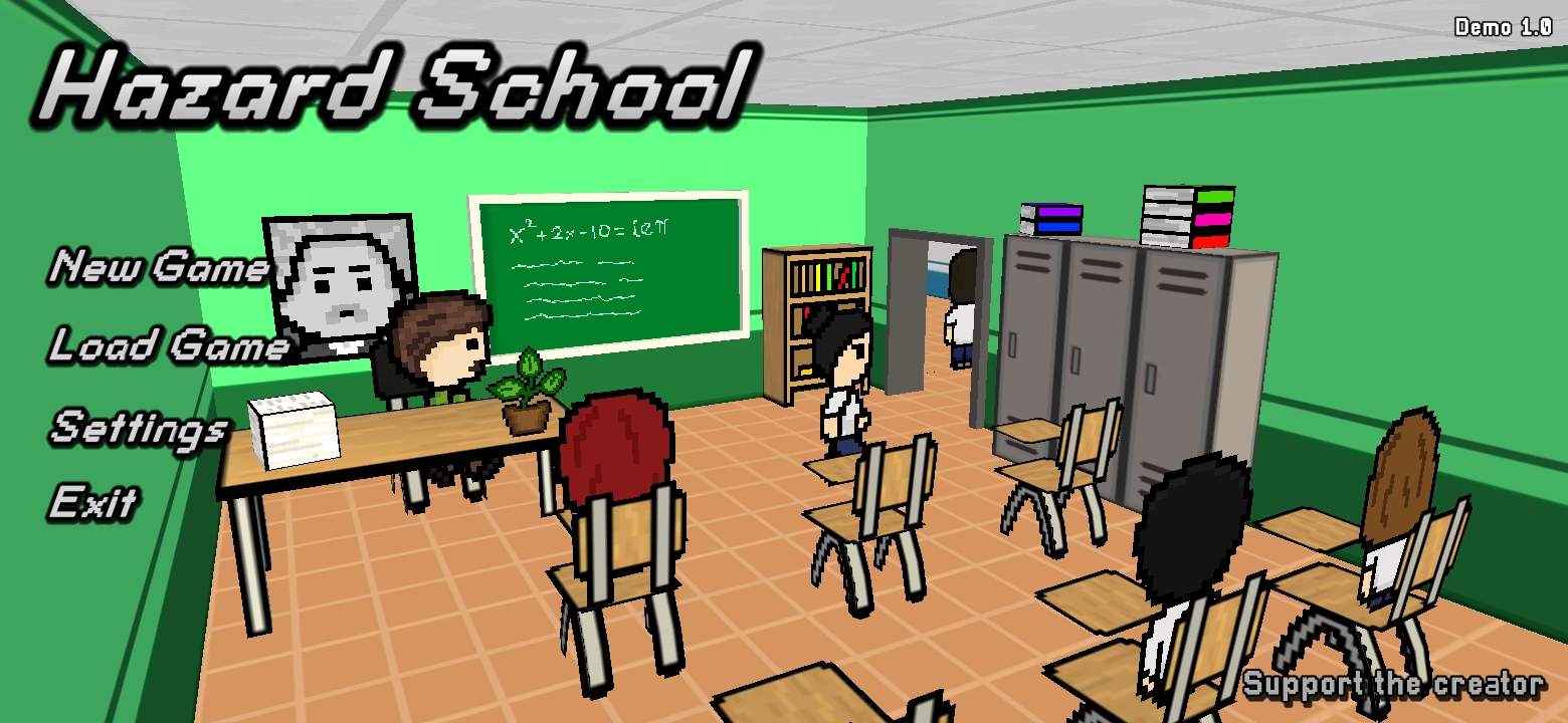Full version of Android Simulation game apk Hazard School : Bully Fight for tablet and phone.