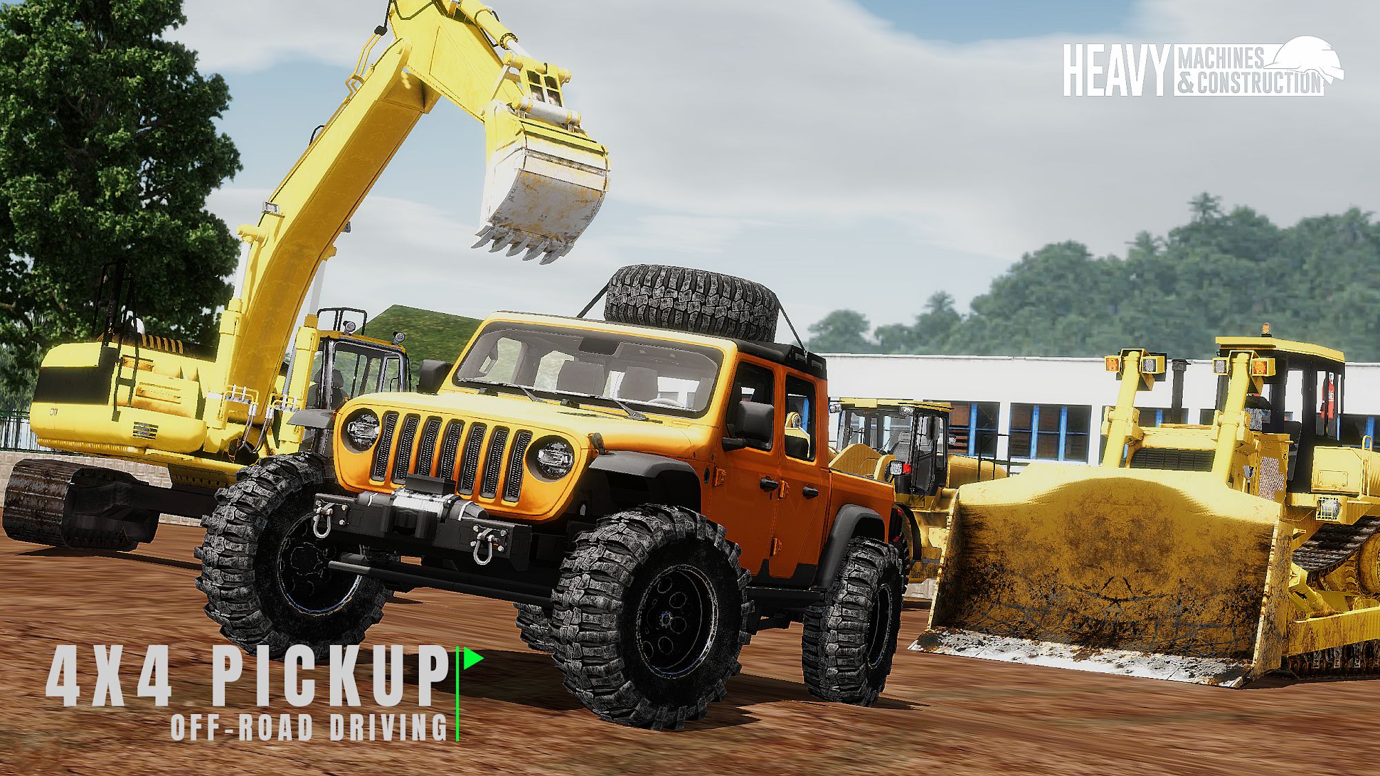 Full version of Android Trucks game apk Heavy Machines & Construction for tablet and phone.