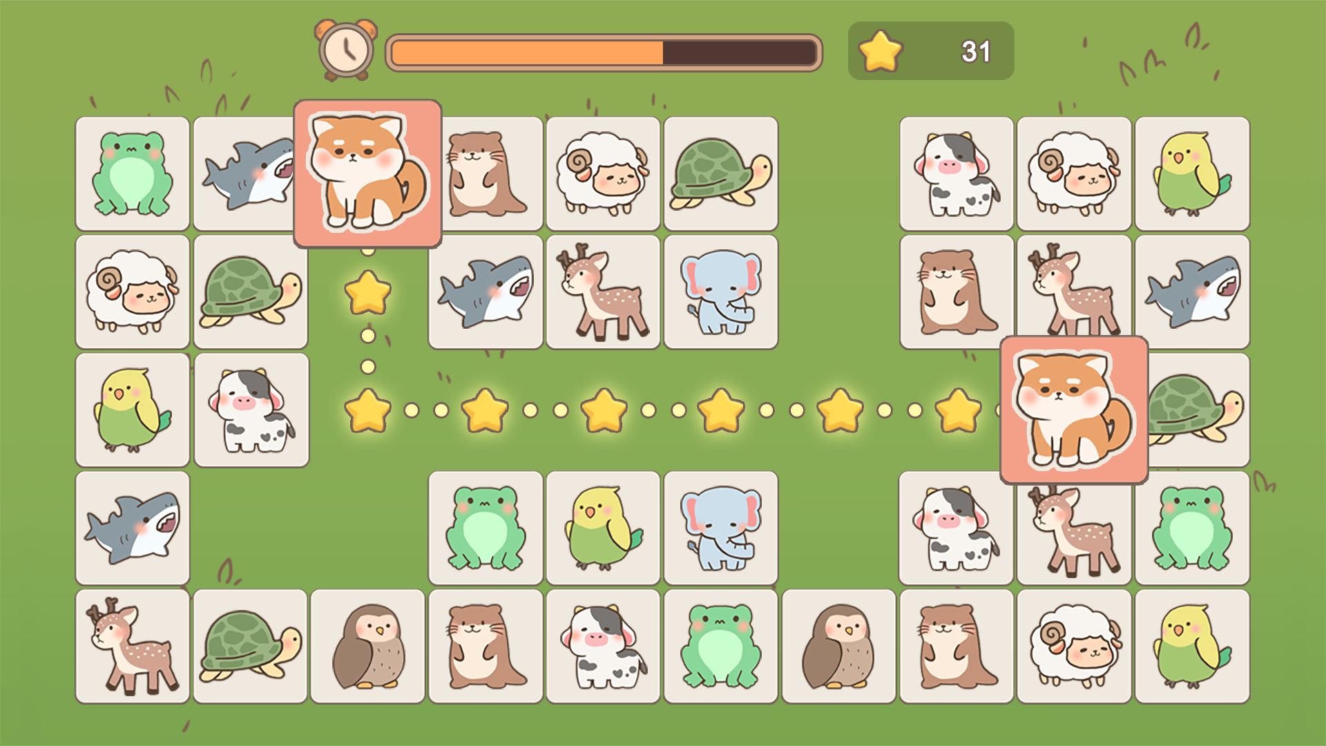 Full version of Android Logic game apk Hello Animal - Connect Puzzle for tablet and phone.
