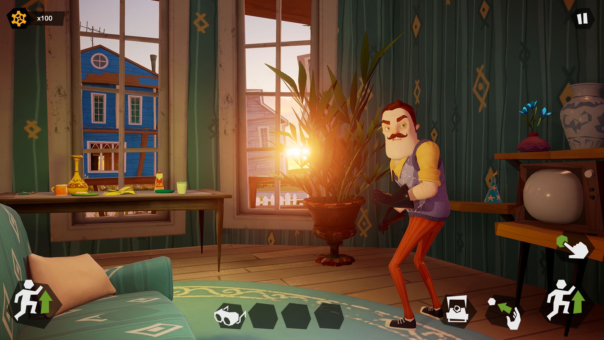Full version of Android Action game apk Hello Neighbor Nicky's Diaries for tablet and phone.
