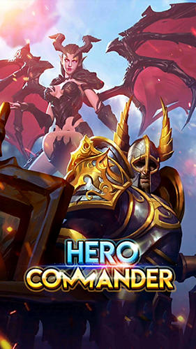 Full version of Android Online Strategy game apk Hero commander for tablet and phone.