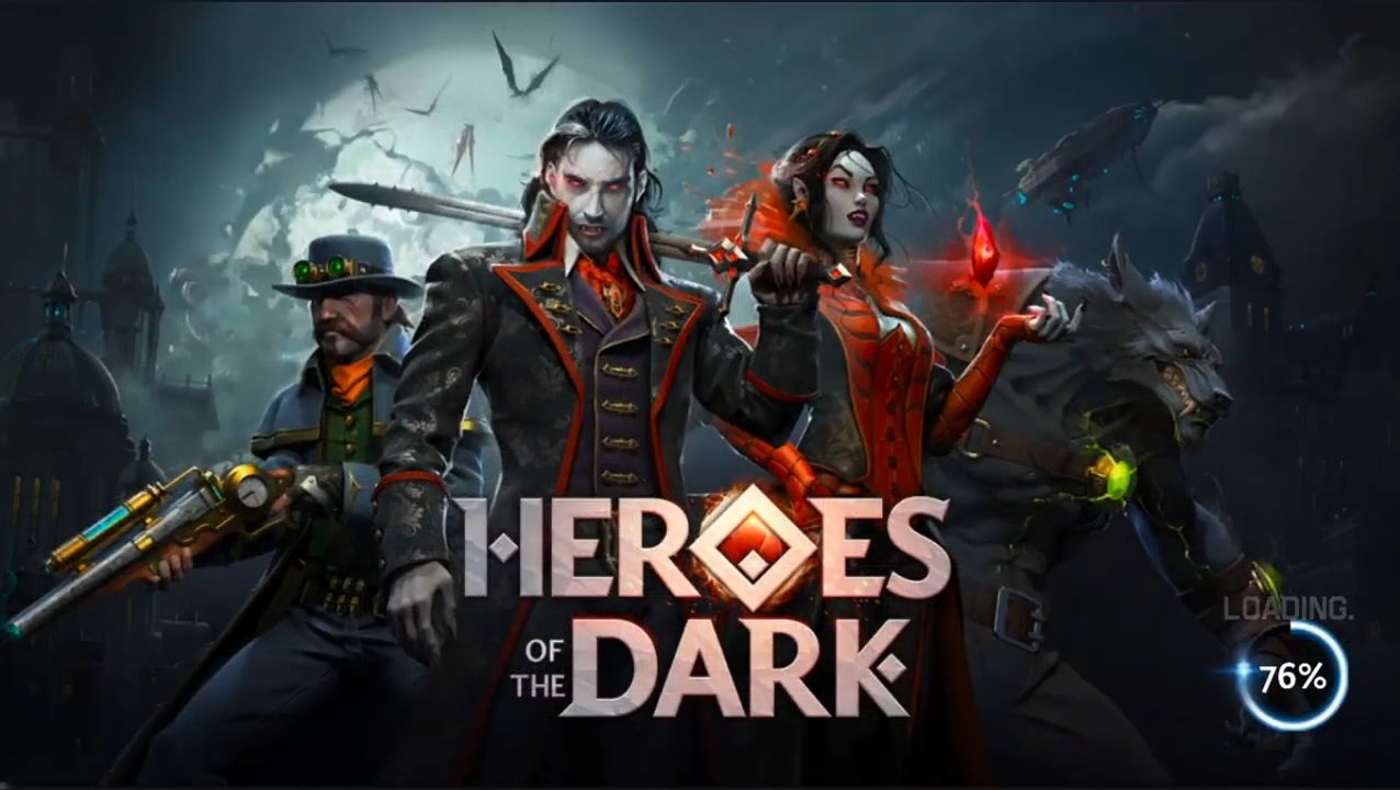Full version of Android Strategy RPG game apk Heroes of the Dark for tablet and phone.