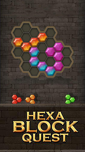Full version of Android Puzzle game apk Hexa block quest for tablet and phone.