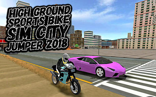 Full version of Android  game apk High ground sports bike simulator city jumper 2018 for tablet and phone.