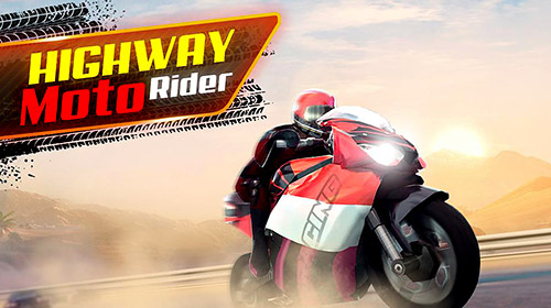 Full version of Android Track racing game apk Highway moto rider: Traffic race for tablet and phone.