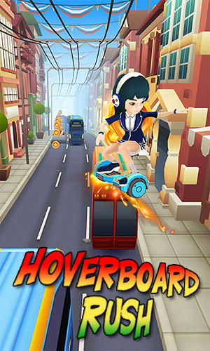 Download Hoverboard rush Android free game.