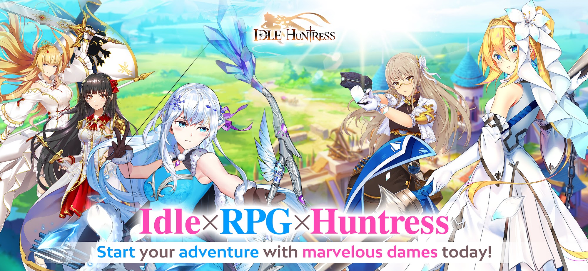 Full version of Android apk Idle Huntress: Dragon Realm for tablet and phone.