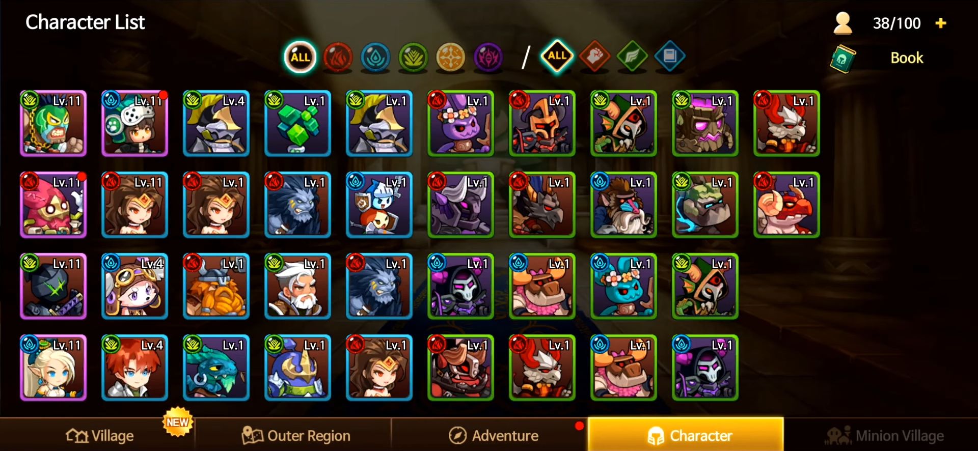 Full version of Android Online game apk IDLE LUCA for tablet and phone.