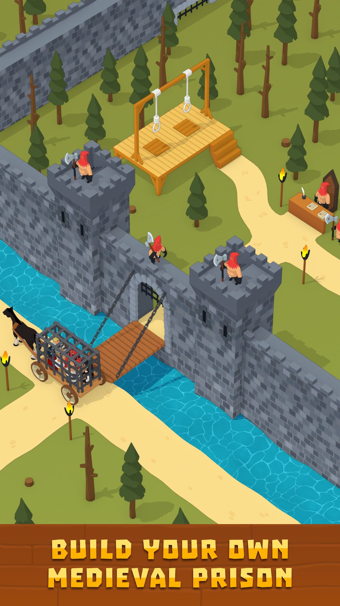 Download Idle Medieval Prison Tycoon Android free game.