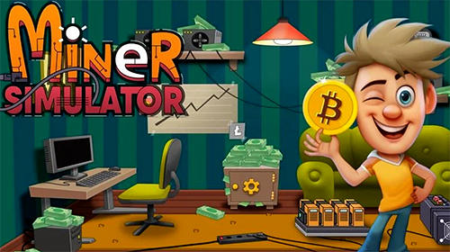 Full version of Android Clicker game apk Idle miner simulator: Tap tap bitcoin tycoon for tablet and phone.