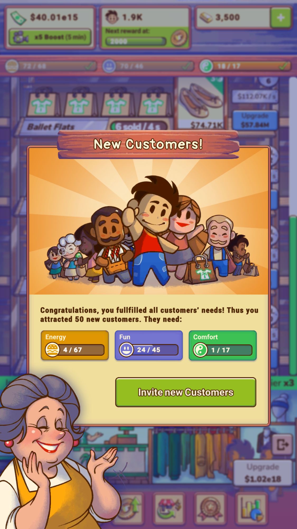 Download Idle Shop Manager Android free game.