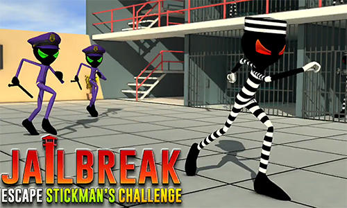 Full version of Android Stickman game apk Jailbreak escape: Stickman's challenge for tablet and phone.