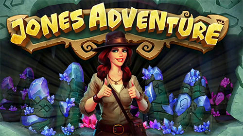 Full version of Android Match 3 game apk Jones adventure mahjong: Quest of jewels cave for tablet and phone.